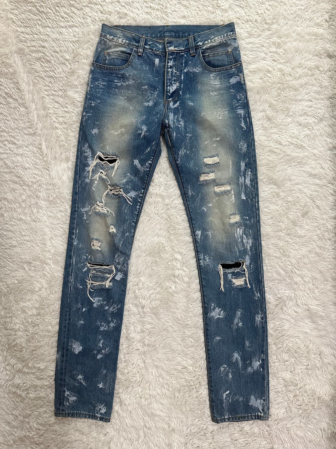 발망 데미지 워싱 청바지 29 상품이미지3