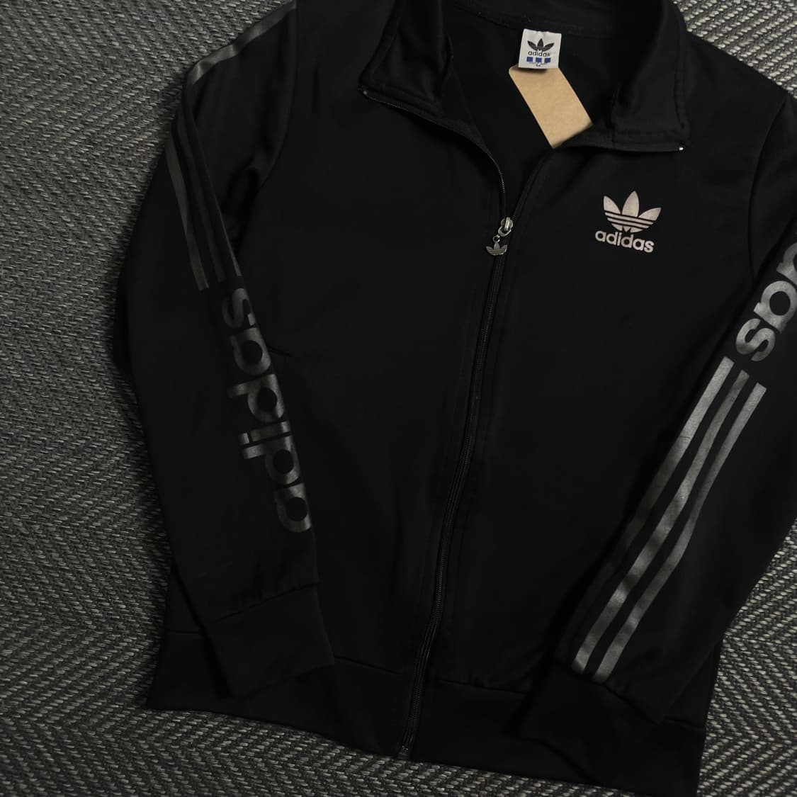 아디다스 파이어버드 빅로고 트랙탑 져지 블랙o 4602 상품이미지2