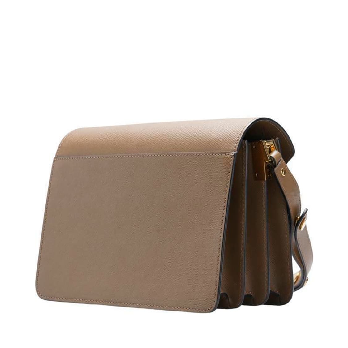 (중고) 마르니 브라운 사피아노 트렁크 미듐 숄더백 상품이미지2