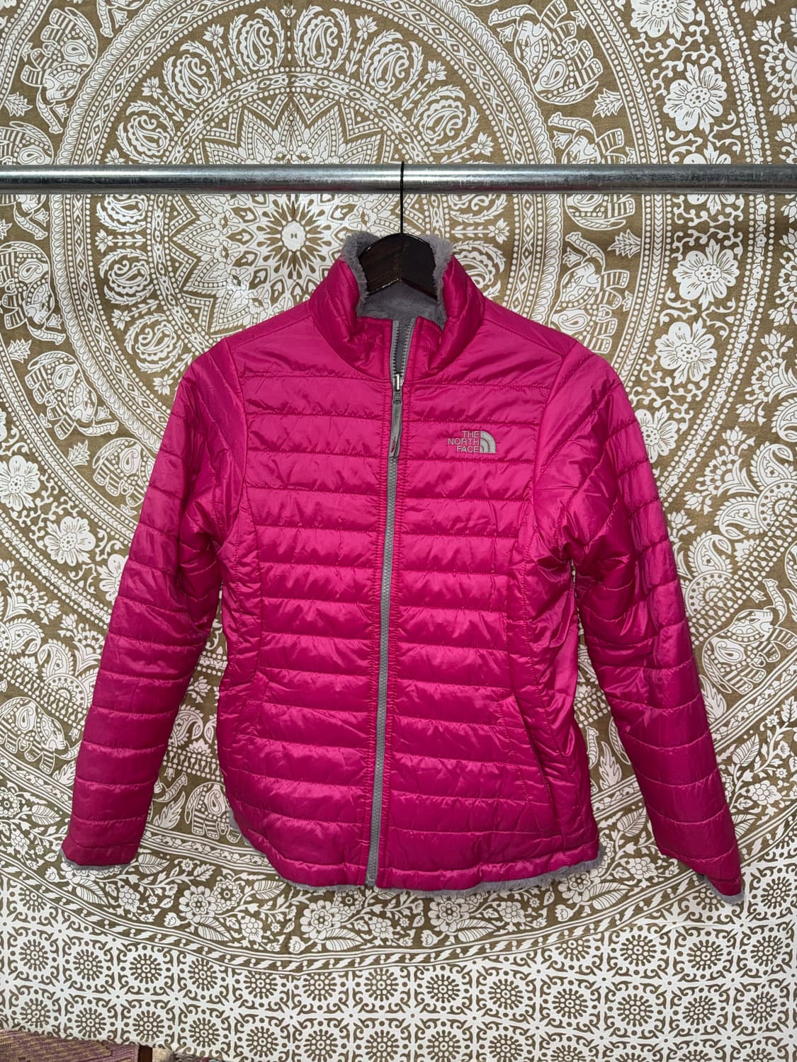 노스페이스 여성 리버시블 후리스 경량패딩  상품이미지6