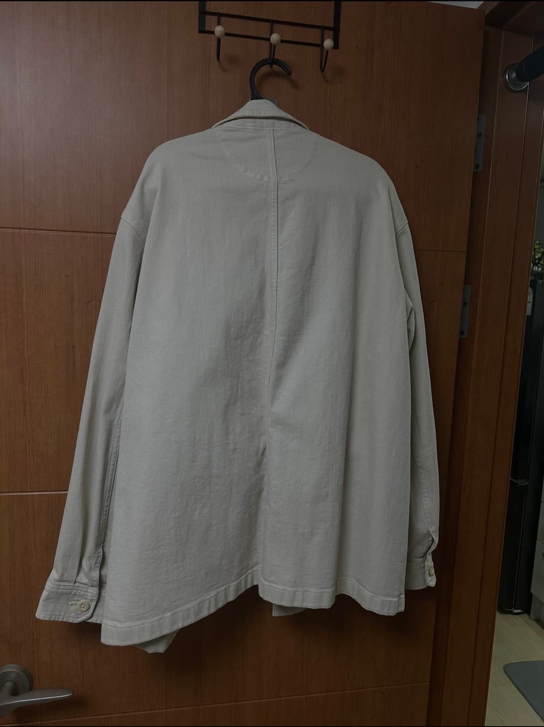 [XL] 유니클로 U 샌드베이지 셔츠 워크자켓 상품이미지2