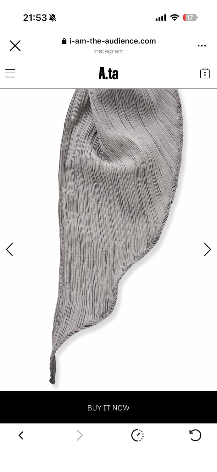 A.ta 링클 스카프 상품이미지5