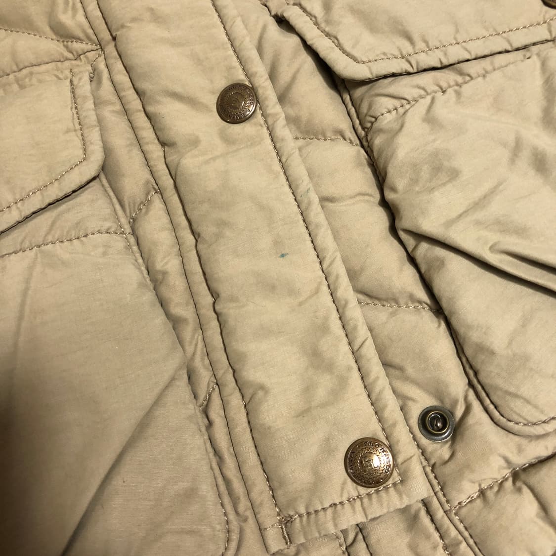 폴로 랄프로렌 패딩조끼 xs 상품이미지5