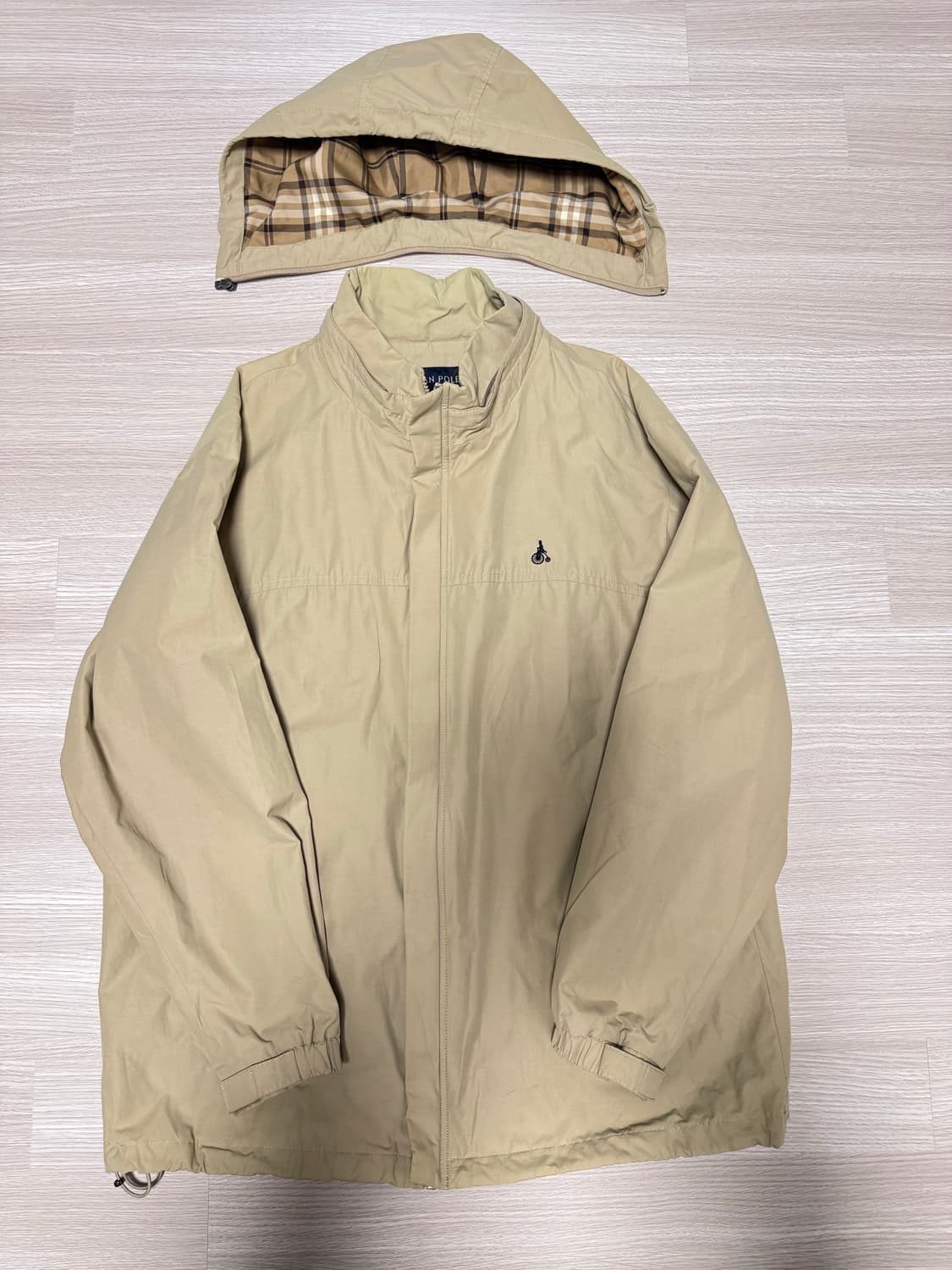 [빈티지] 빈폴(Beanpole) 클래식 체크 해링턴 자켓 (105) 상품이미지10