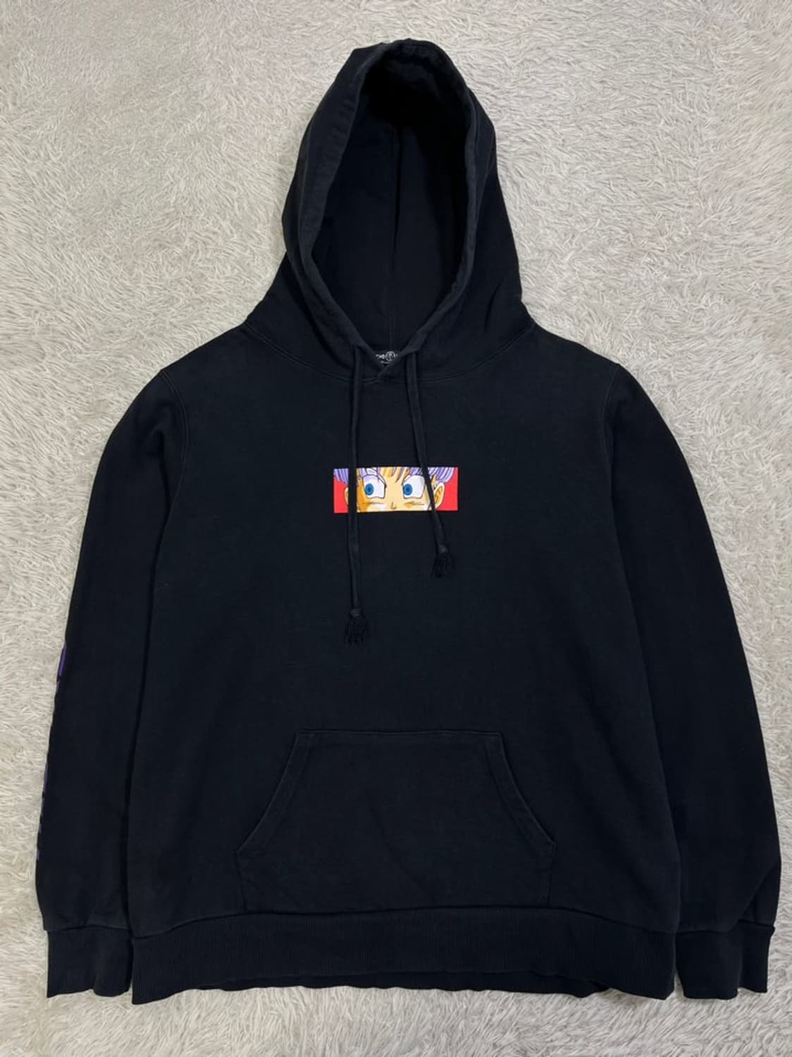 빈티지 드래곤볼 트랭크스 후드 티셔츠/#2996 상품이미지1