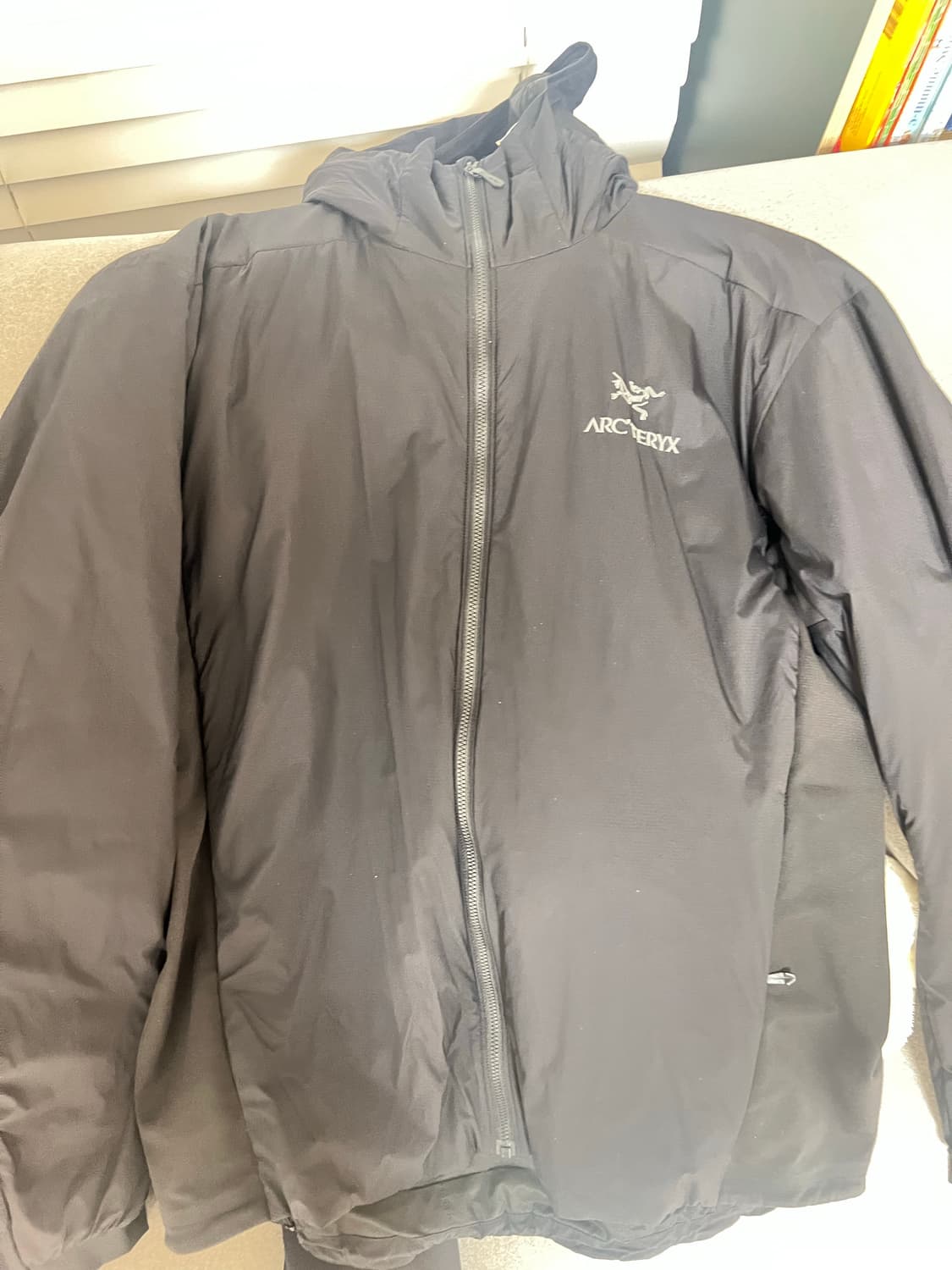 [L] 아크테릭스 아톰LT 후디 블랙 상품이미지1