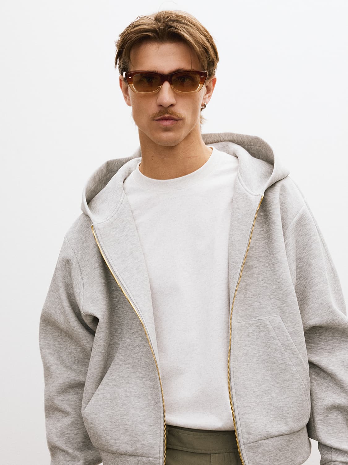 렉토 LOGO DETAIL HOODIE ZIP-UP 후드집업 상품이미지2