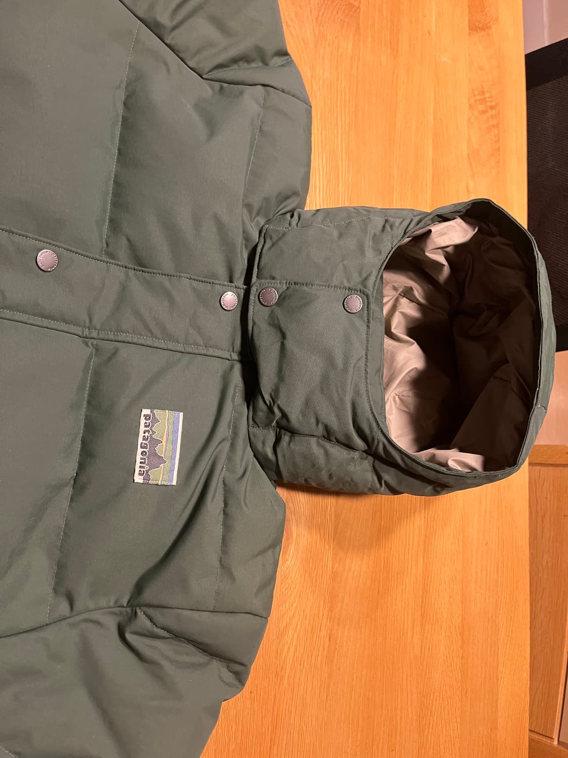 파타고니아 다운드리프트 자켓 토레이 파인 그린 상품이미지3