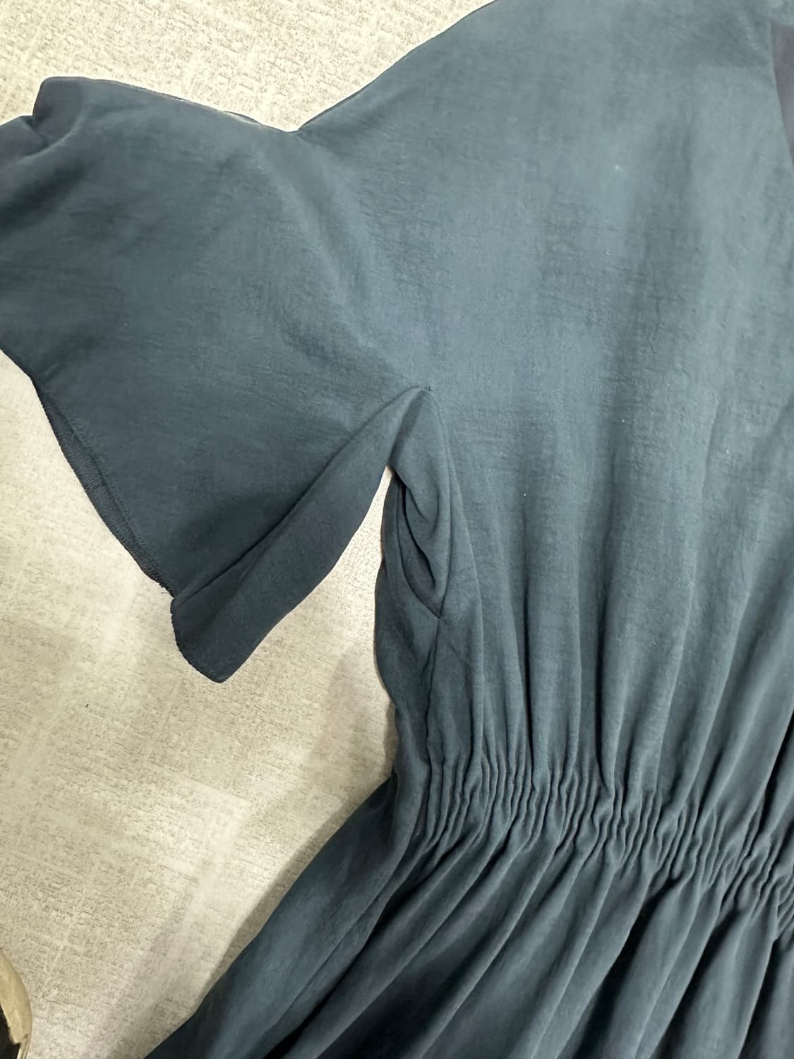 랑방 셔링 롱 원피스  상품이미지5