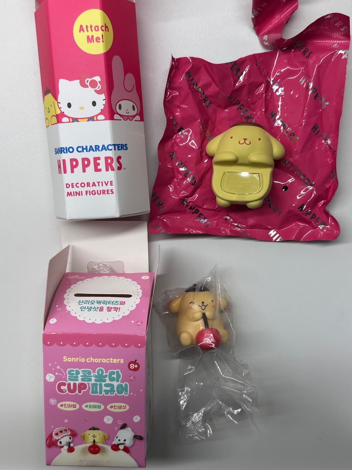 폼폼푸린 히퍼, 컵피규어 세트 상품이미지1