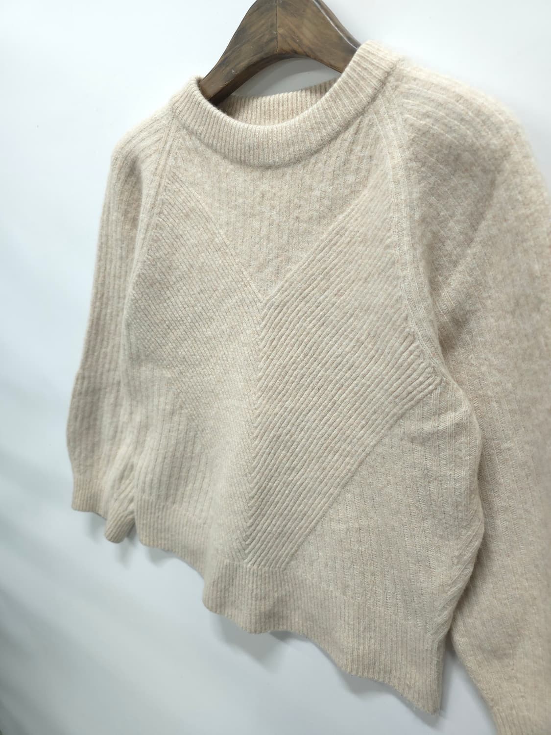 SYSTEM 아이보리 패턴니트 상품이미지2