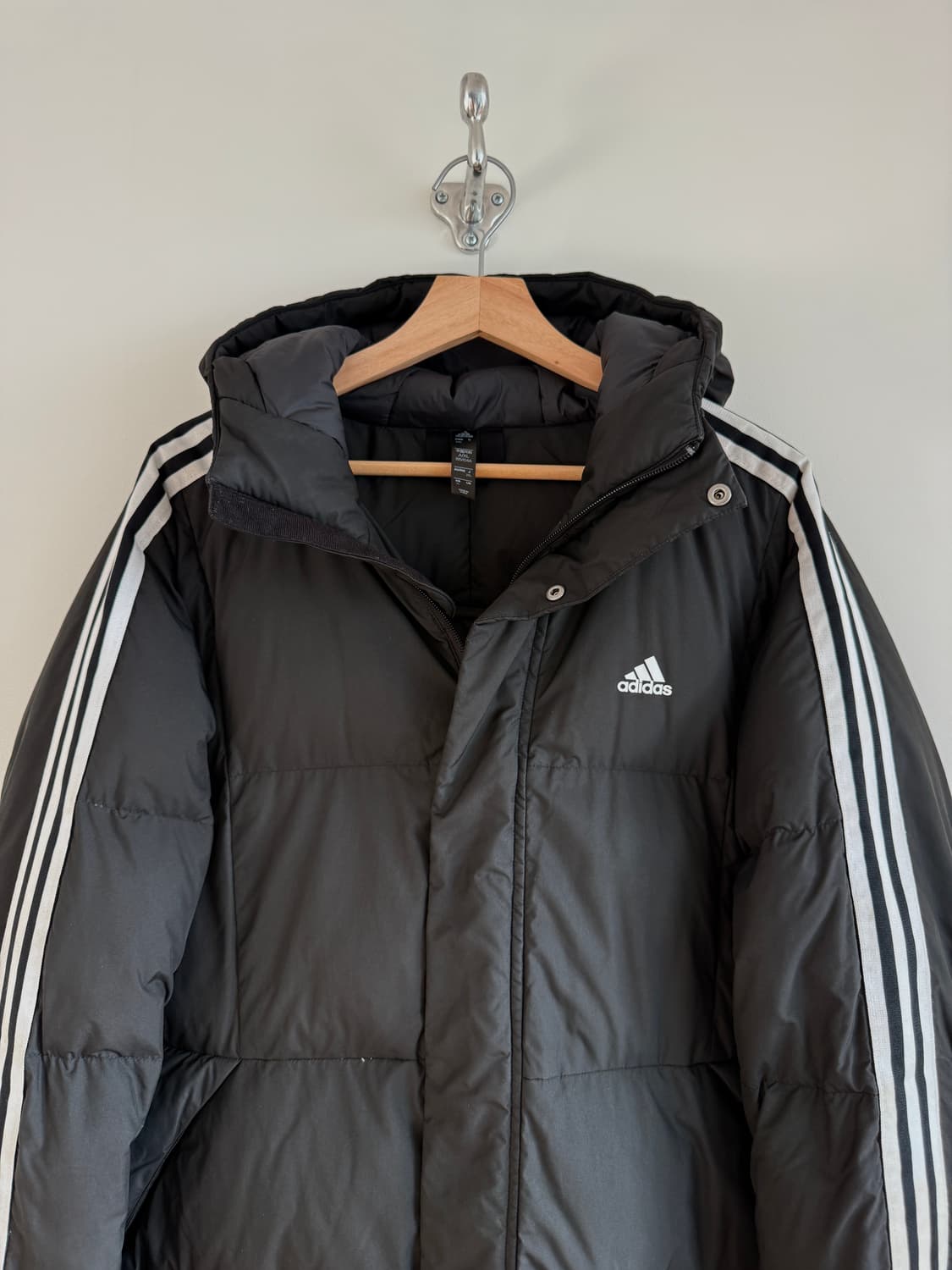 아디다스(adidas) 삼선 롱패딩 상품이미지2