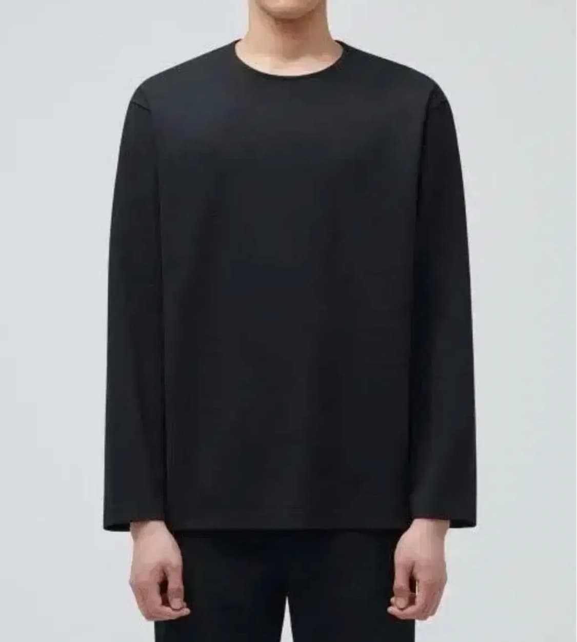 3xl 무신사 스탠다드 크루넥 긴팔티셔츠 롱슬리브 상품이미지1