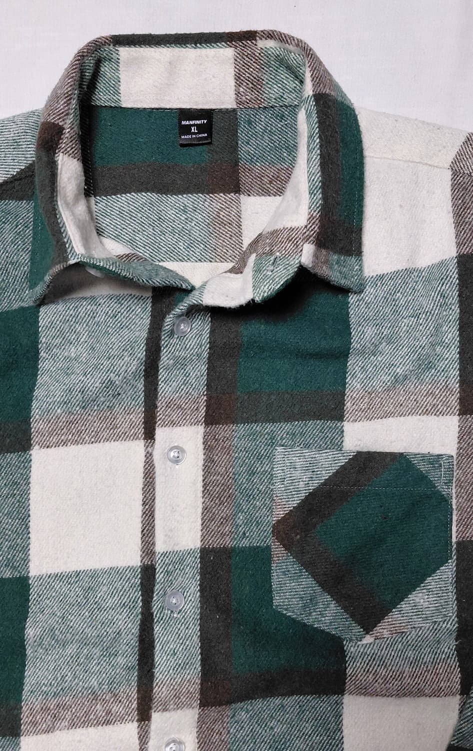 MANFINITY 체크 셔츠 XL 상품이미지2