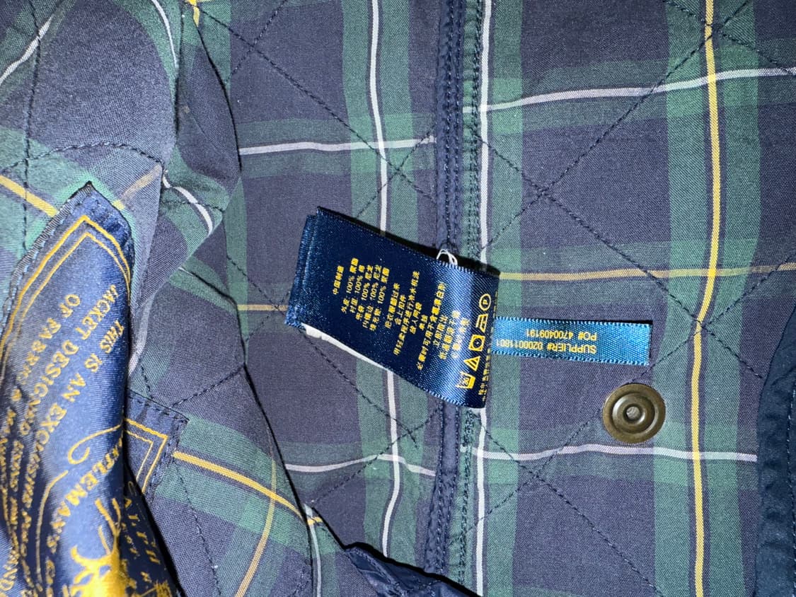 폴로랄프로렌 네이비 퀼팅 베스트 B32 상품이미지7