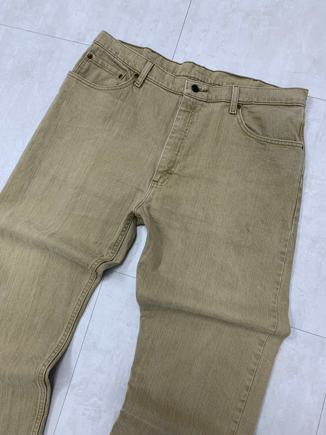 랭귤러 코튼 팬츠 #197 상품이미지2