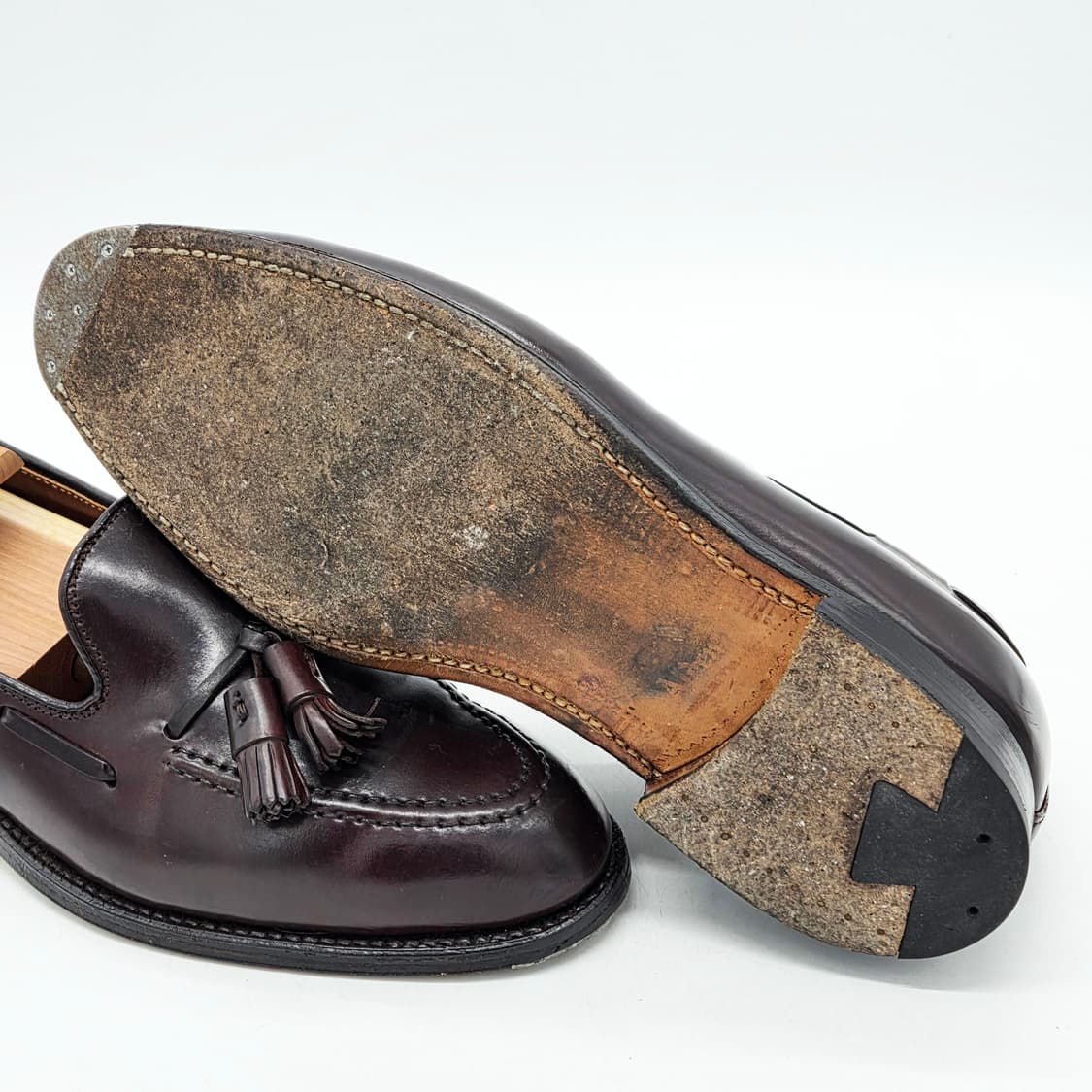 Alden 알든 563 쉘 코도반 테슬로퍼 버건디 (7 1/2 D) 상품이미지3