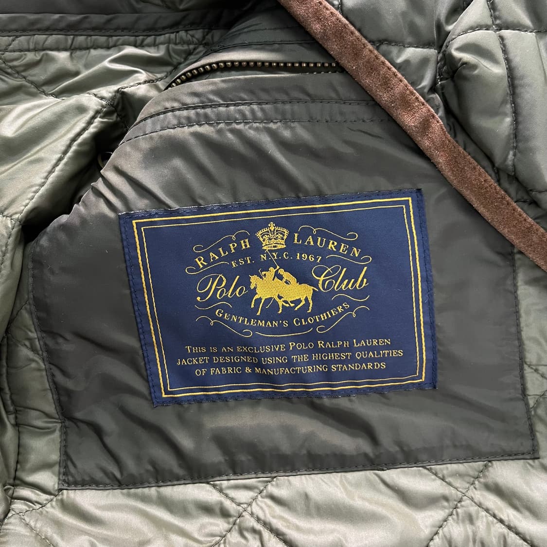 105 폴로랄프로렌 카키 퀄팅 코듀로이 자켓  상품이미지8