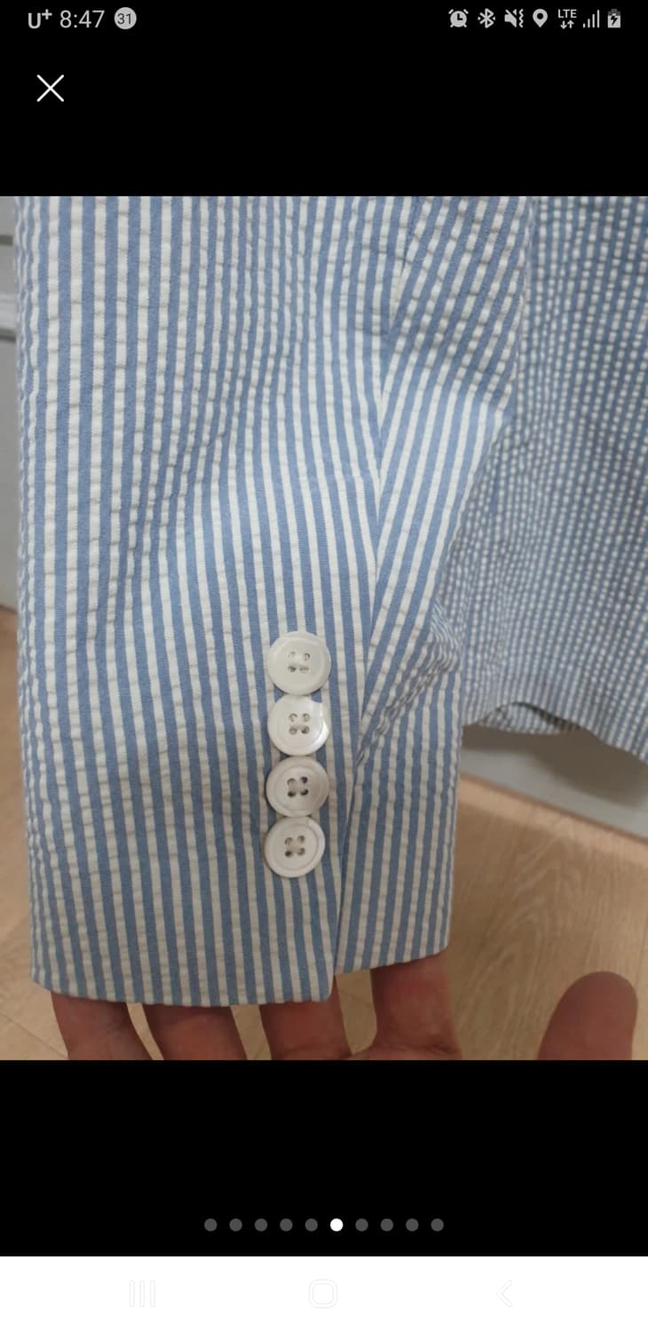 폴로랄프로렌 코튼 시어서커 블레이져 자켓100 상품이미지6