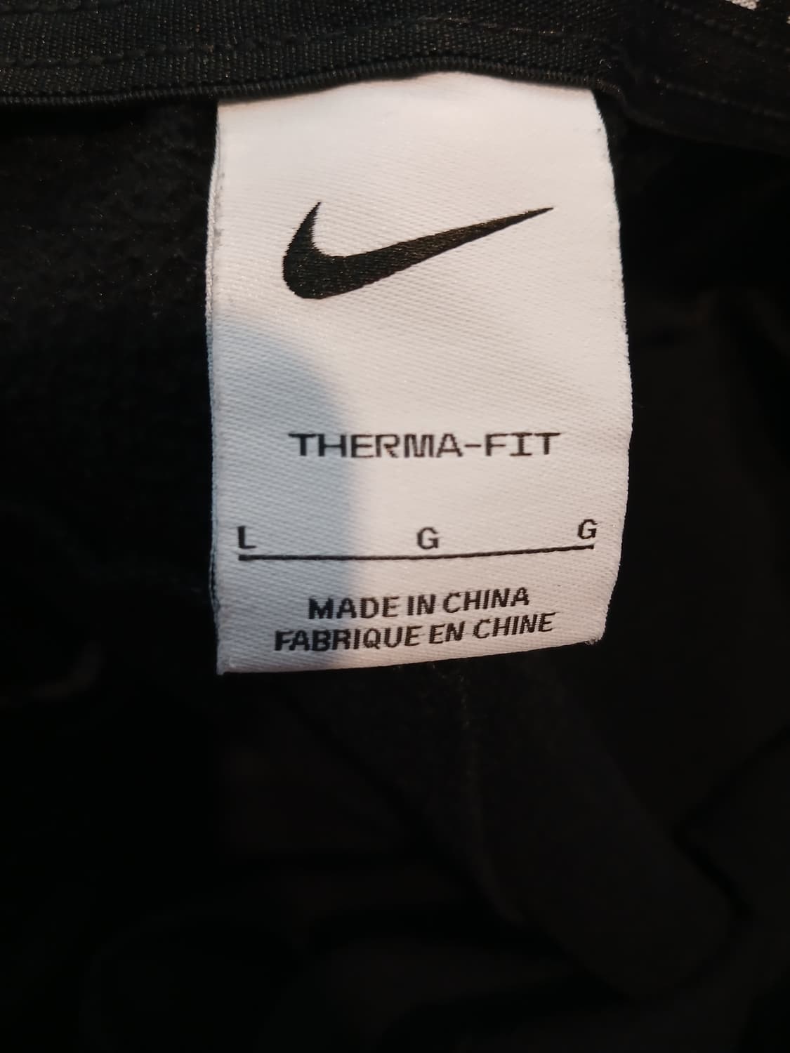 (L,85,33-34)나이키 피트니스 팬츠 써마핏 기모안감 상품이미지8