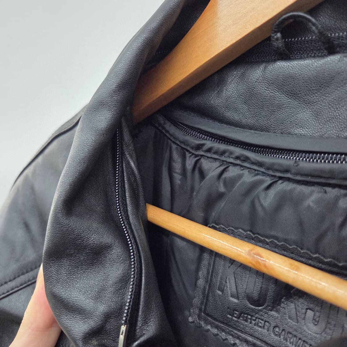 양가죽 봄버 자켓 스타일 남XL 상품이미지6