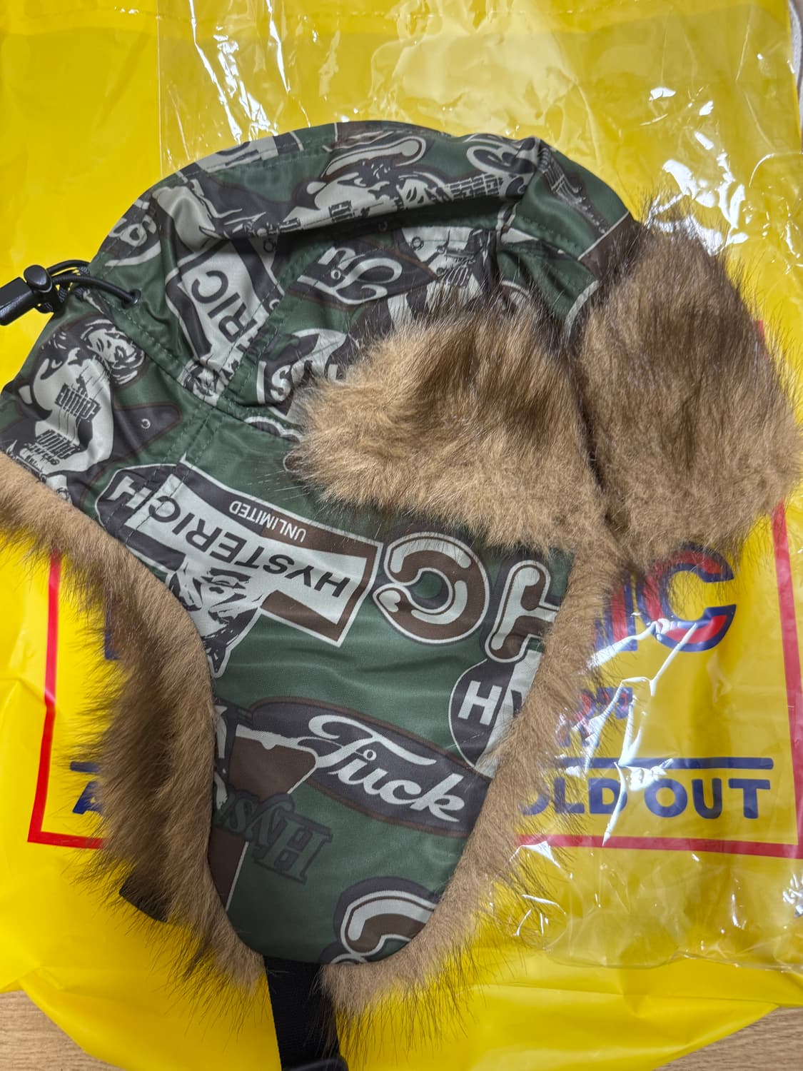 Hysteric Glamour 히스테릭 글레머 퍼 털모자 상품이미지2