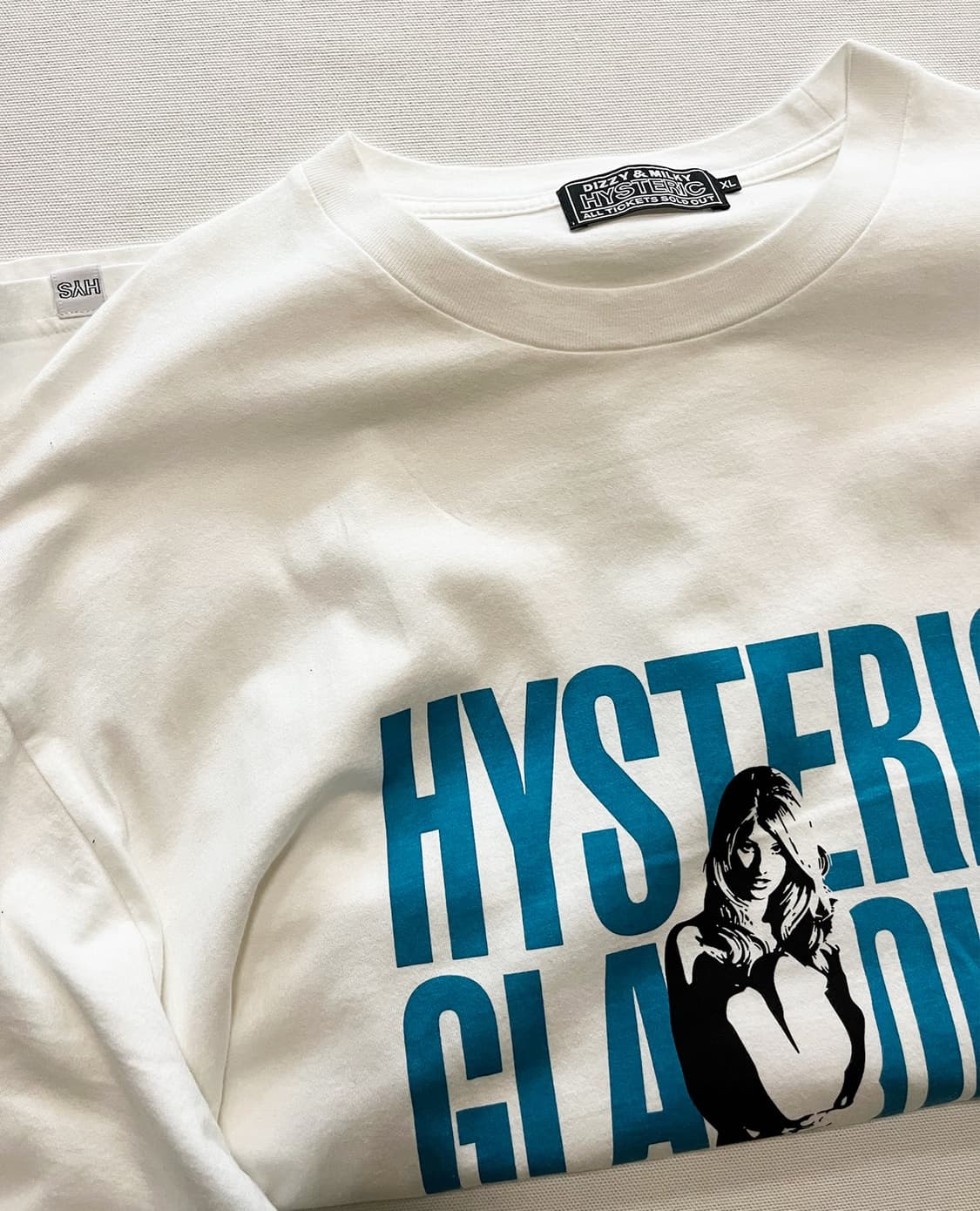 HYSTERIC GLAMOUR pin-up girl t-shirt XL 상품이미지4