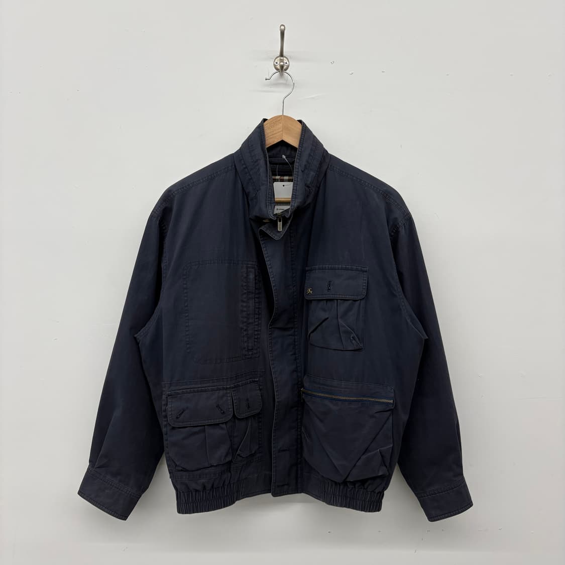 버버리 체크 라이닝 필드 자켓 남M 상품이미지1