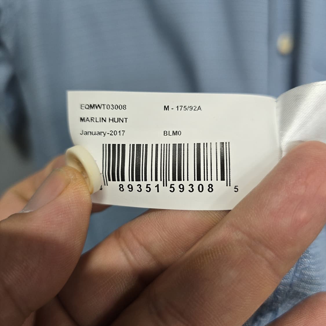 새제품) 퀵실버 워터맨 반팔 셔츠 M 상품이미지8