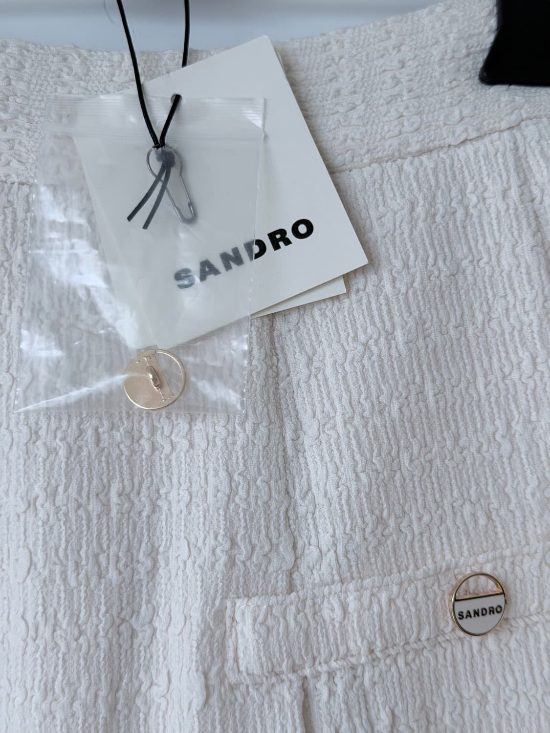 산드로 Sandro 트위드 크롭재킷 + 스커트 세트  상품이미지8