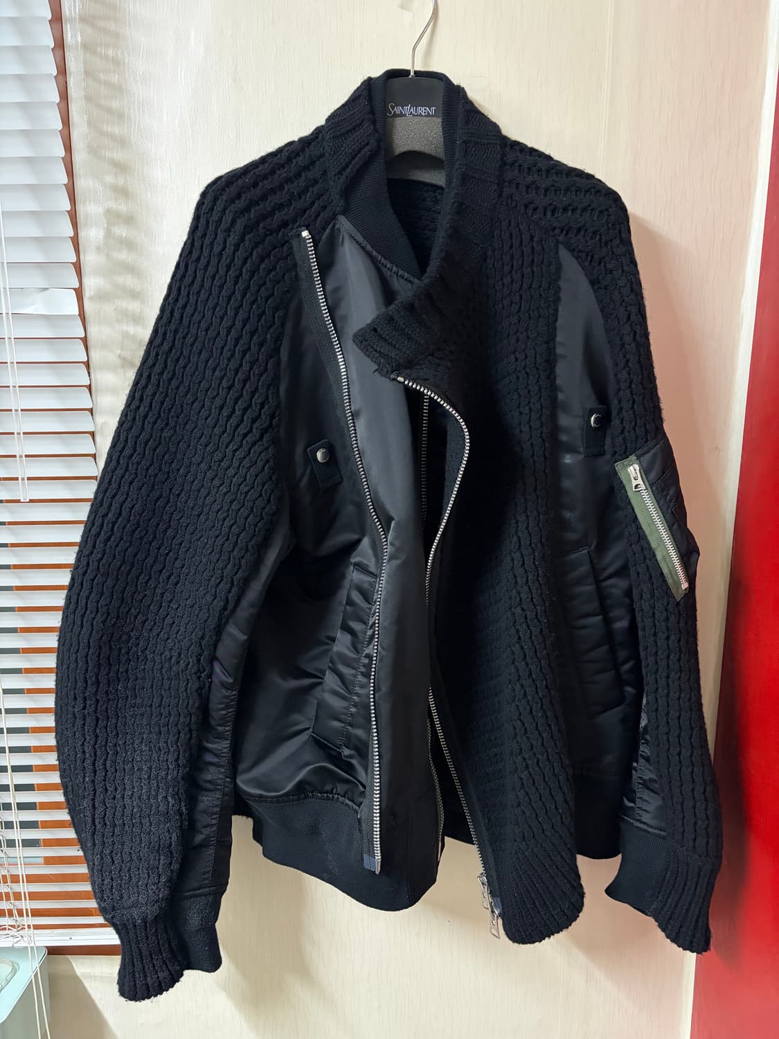 사카이 / 블랙 니트 자켓 / 4 상품이미지7