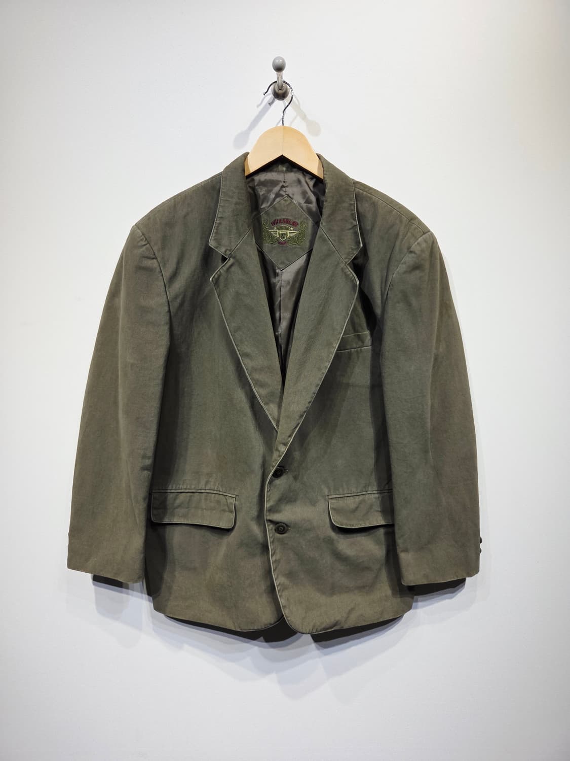 랭글러(Wrangler) 빈티지 워싱 코튼 자켓 상품이미지2