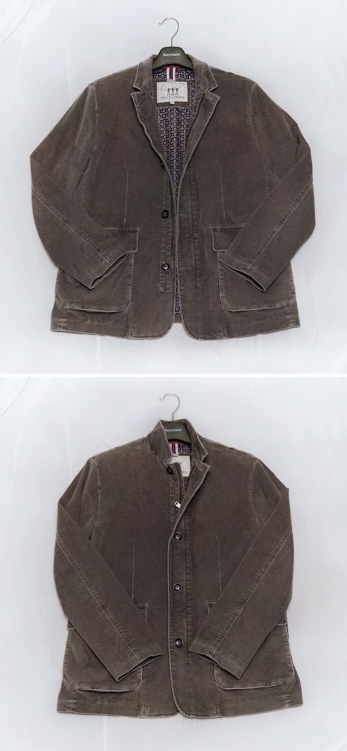 헨리코튼 이탈리안 몰스킨 코튼 가먼트다잉 카파 자켓 (105+) 상품이미지2