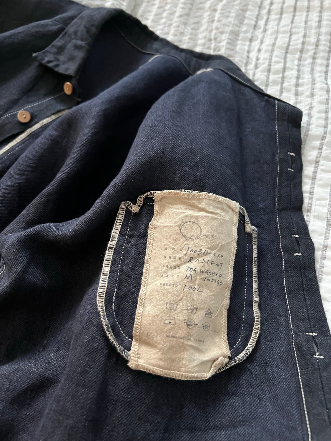 Project by h 홍차염색 리넨 셔츠 상품이미지4