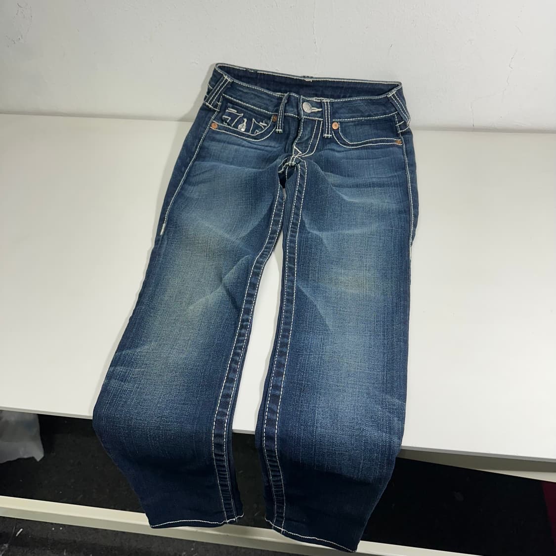 26 트루릴리전 진청 워싱 스키니진 상품이미지4