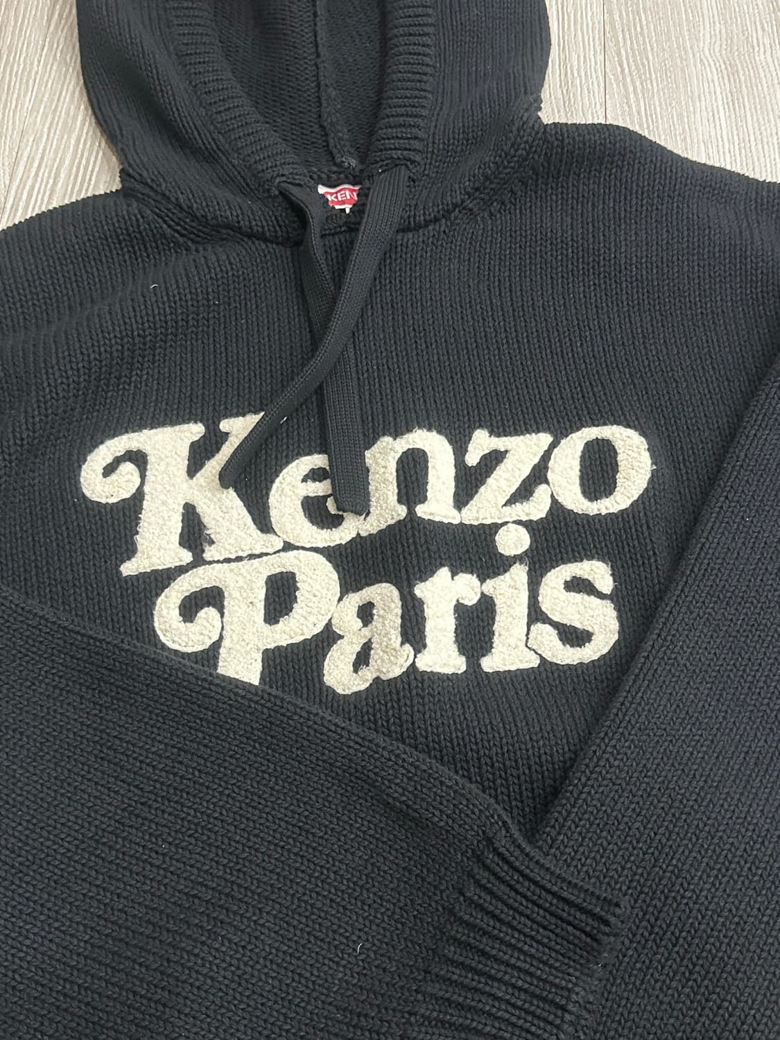 겐조 x 베르디 젠더리스 후드 점퍼 블랙 xl 상품이미지2