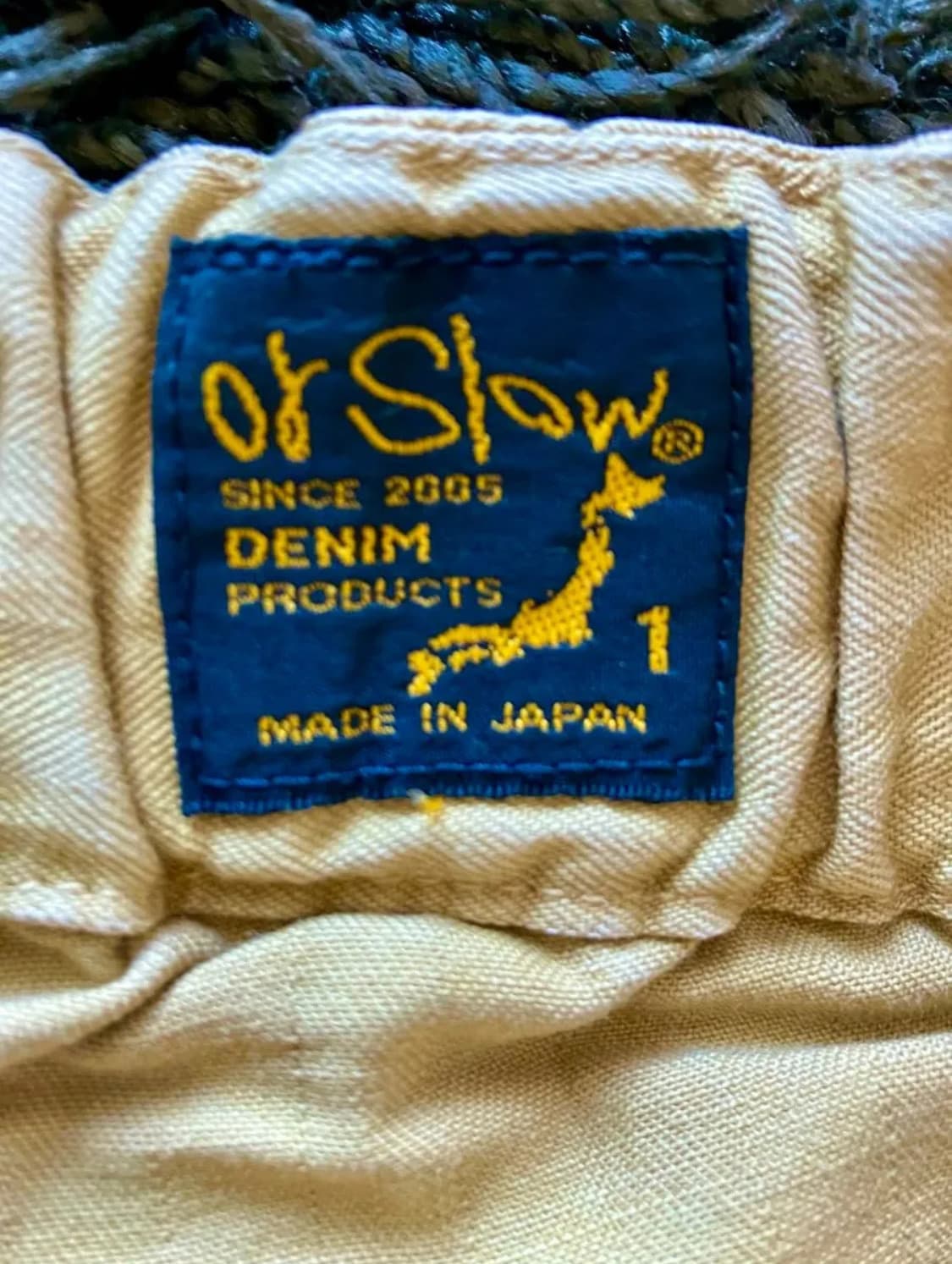 ORSLOW 프랜치워크팬츠 상품이미지4