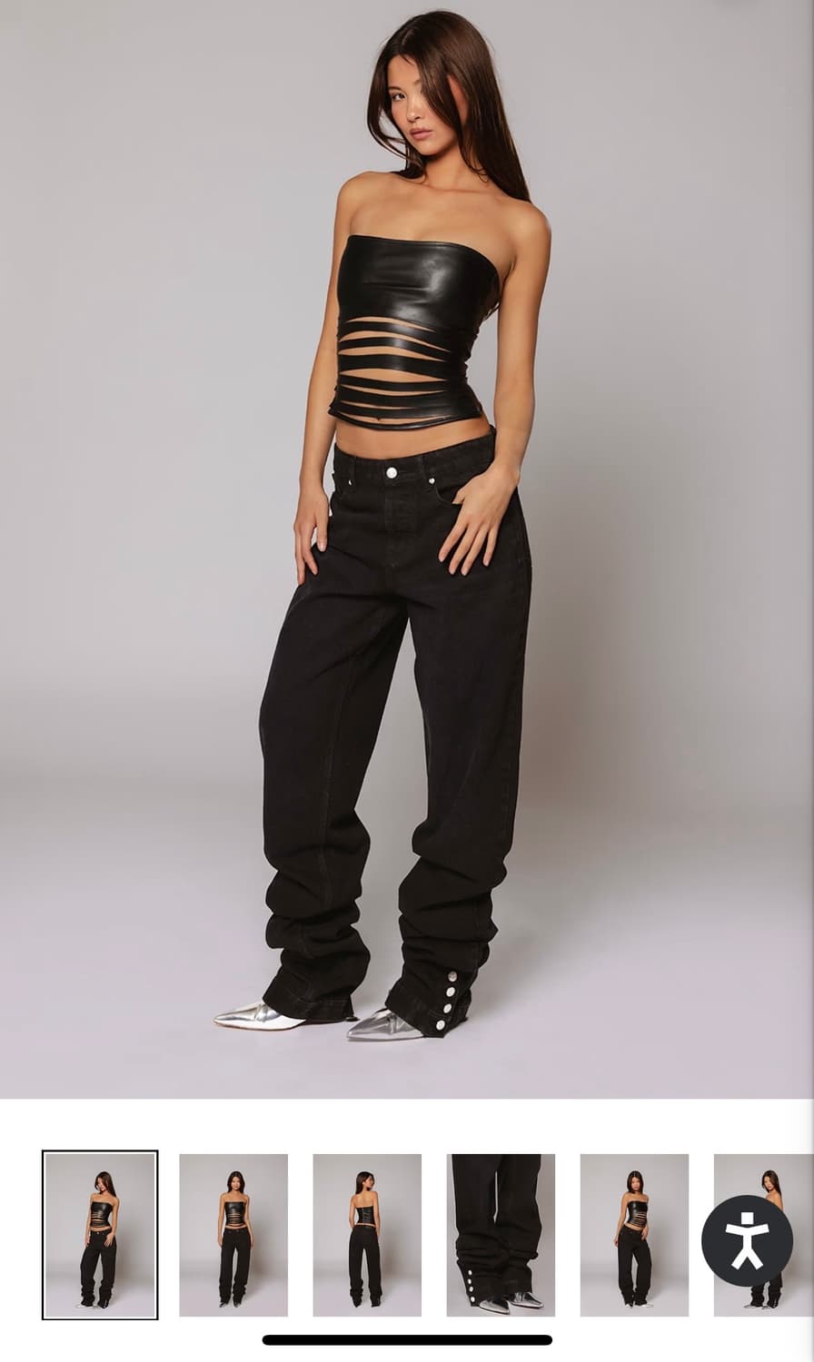 revice HUNTER JEAN / JET BLACK 상품이미지1