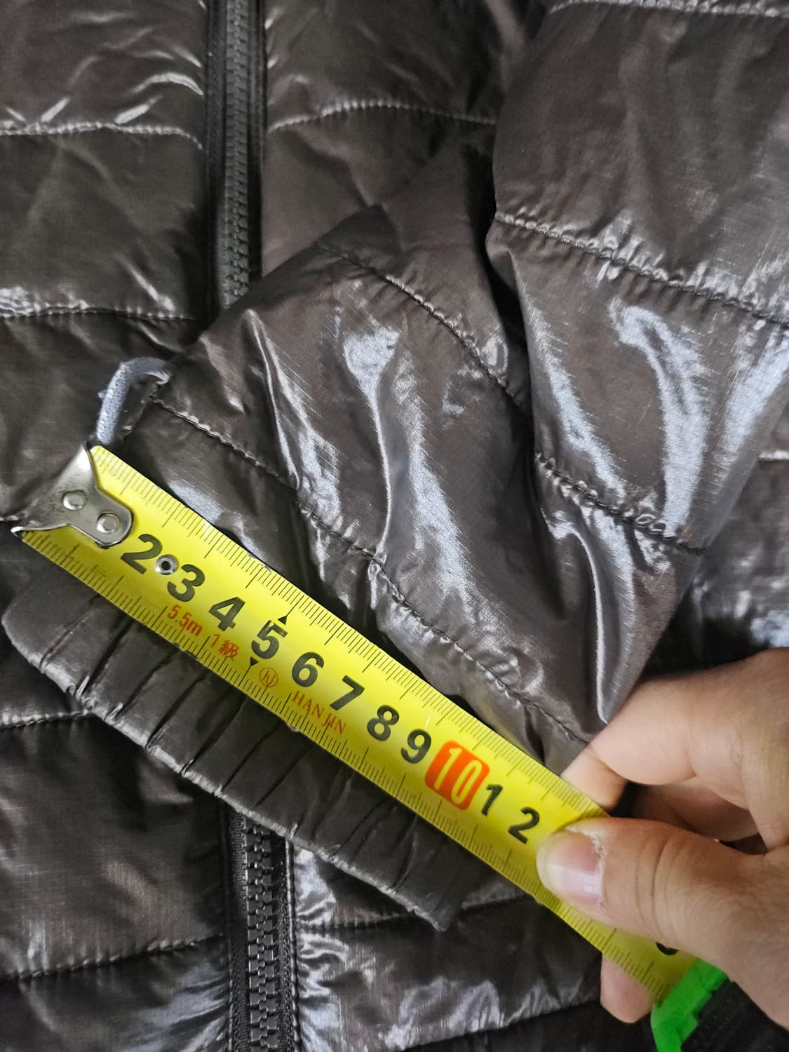 아이더 경량 패딩 자켓 브라운  M 상품이미지6