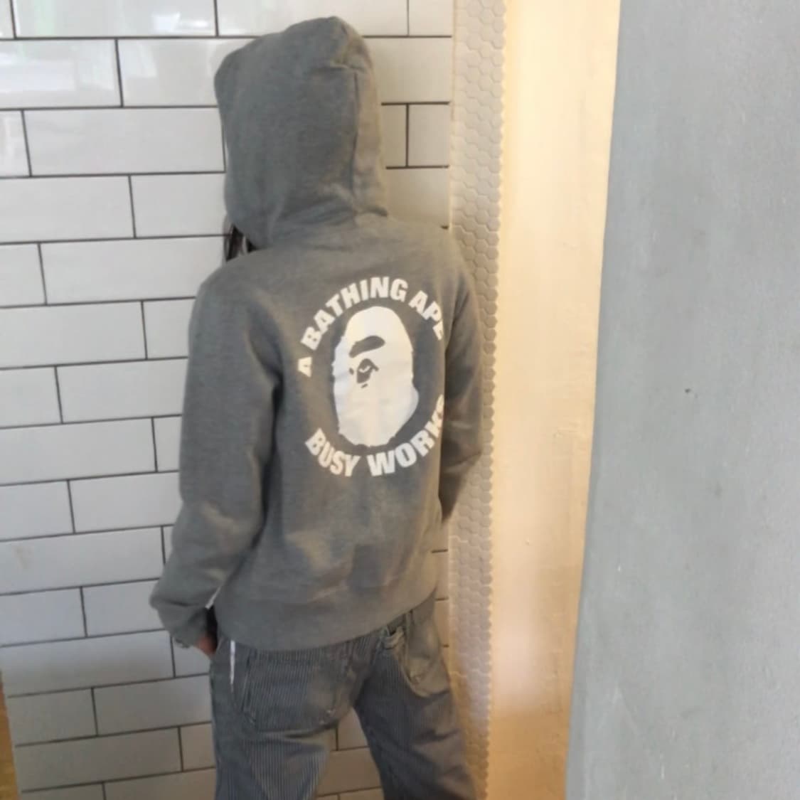 BAPE(베이프) 로고 후드 집업 / M 사이즈 상품이미지4