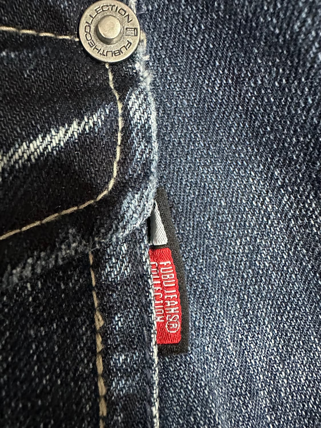 후부(FUBU) JEANS 1992 빅로고 자수 데님팬츠 36인치 상품이미지4