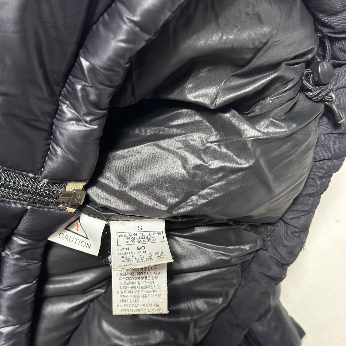 90 노스페이스 눕시 700 구스다운 후드 패딩 상품이미지5