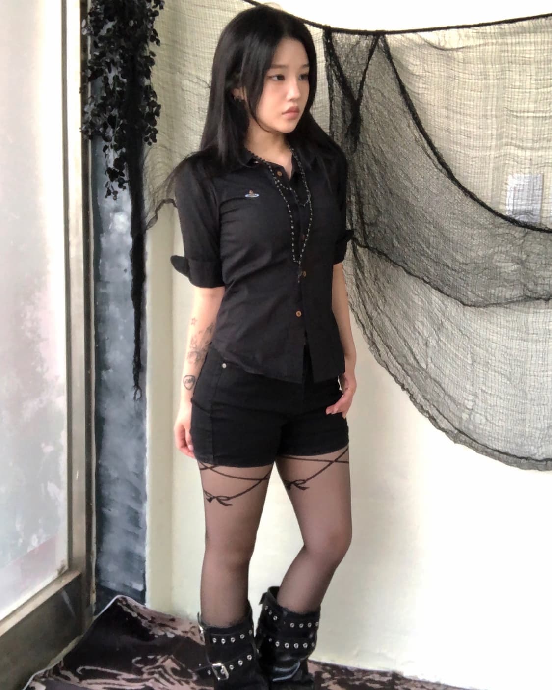 Vivienne Westwood ORB black shirt 상품이미지1