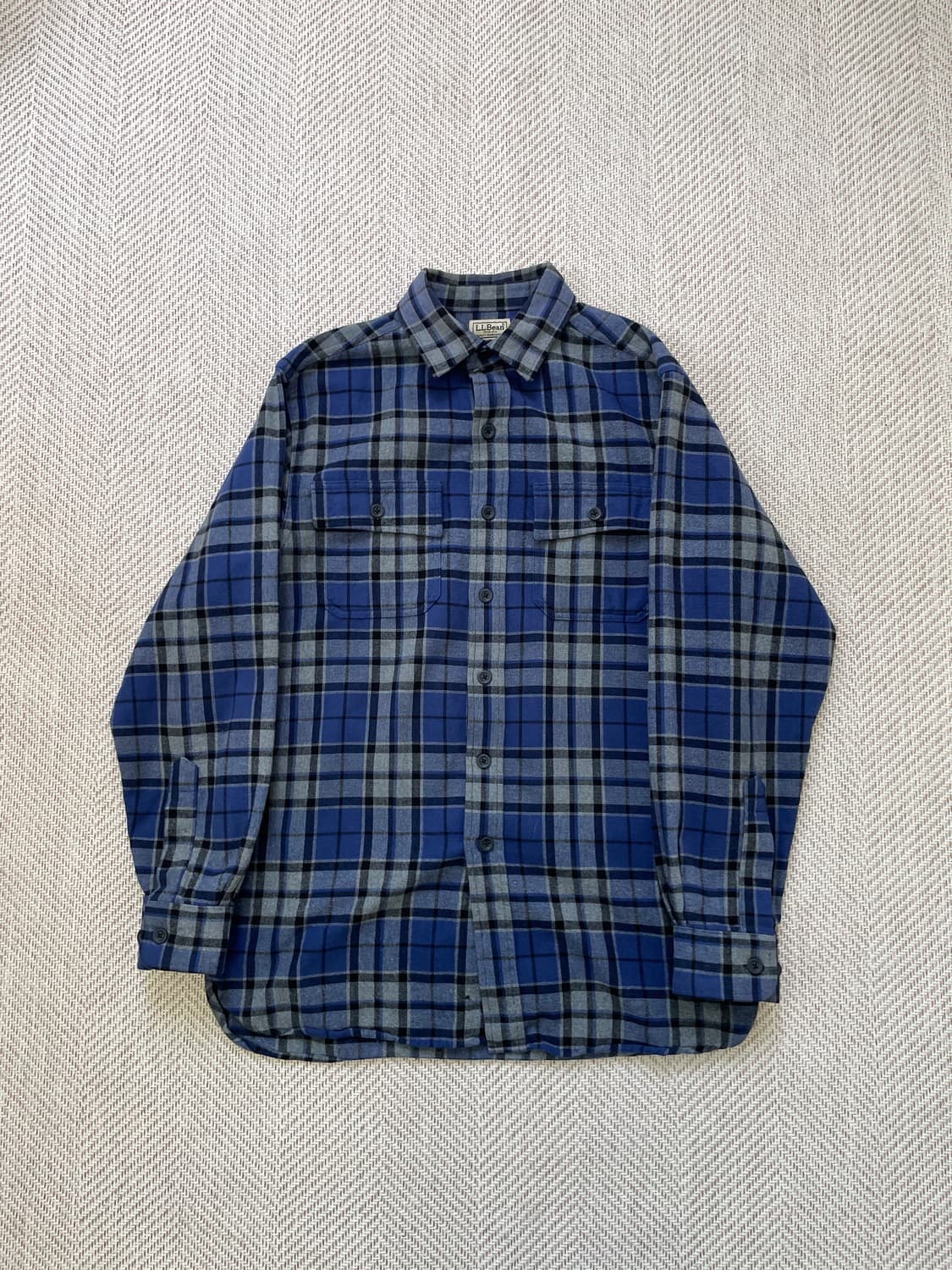 L.l bean 엘엘빈 플란넬 체크 셔츠  J04222 상품이미지1