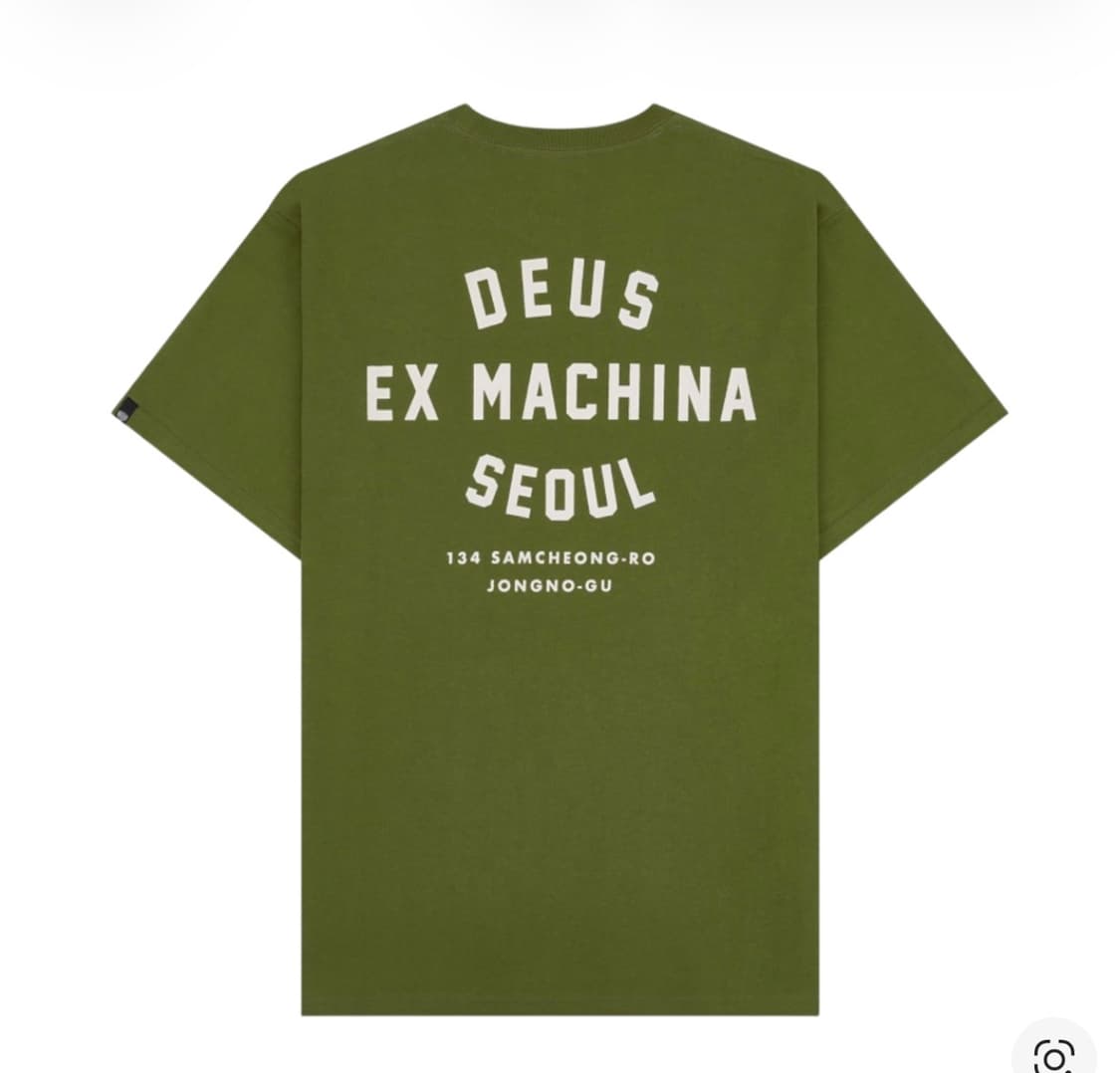 (크림) 데우스 마키나 그린 반팔 M 상품이미지1