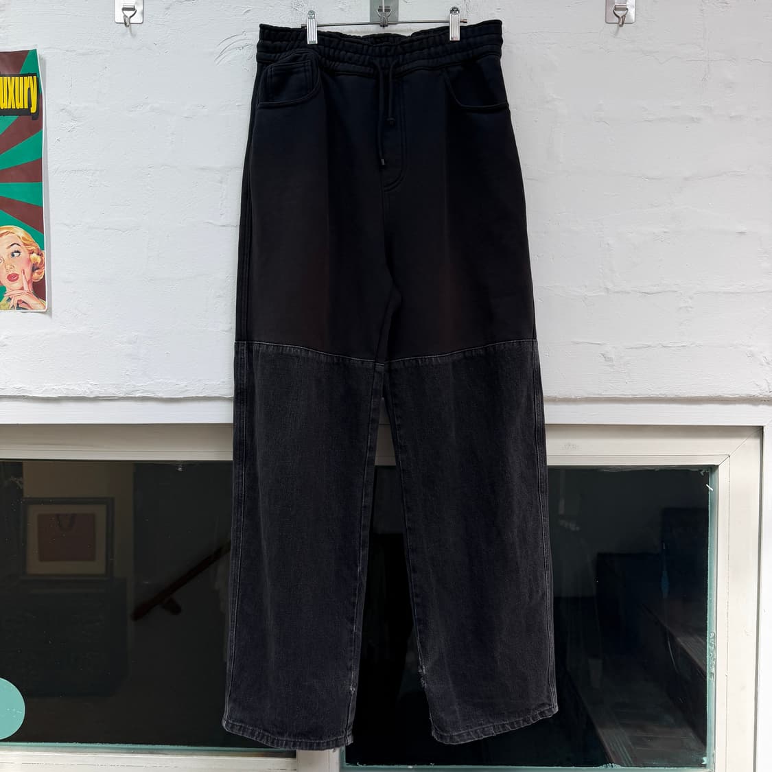 Amomento 아모멘토 드로우스트링 데님팬츠 S 상품이미지1