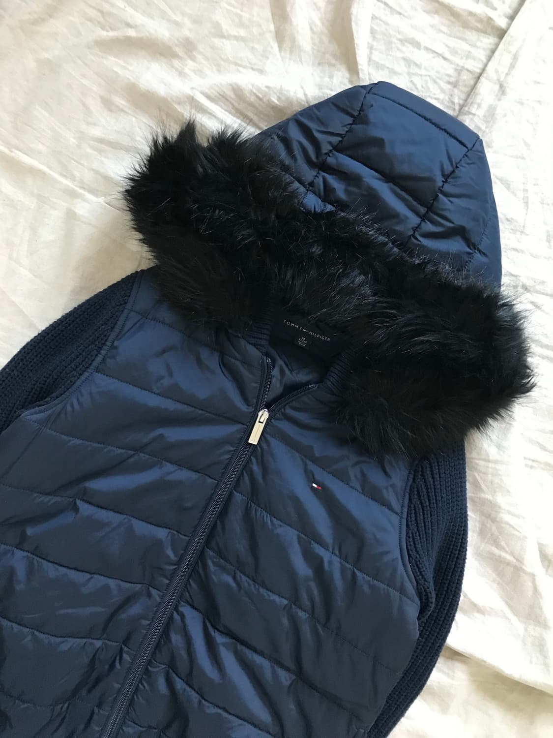 타미힐피거 로고 울프죠 니트 패딩 자켓 상품이미지7