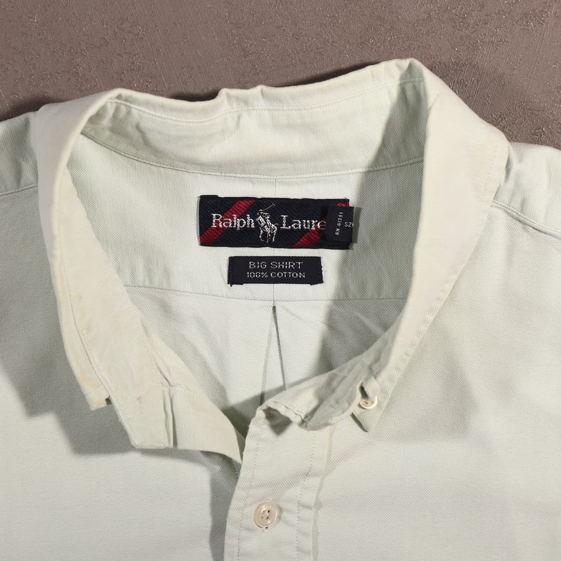 90s 폴로 랄프로렌 빅셔츠 C508 상품이미지3