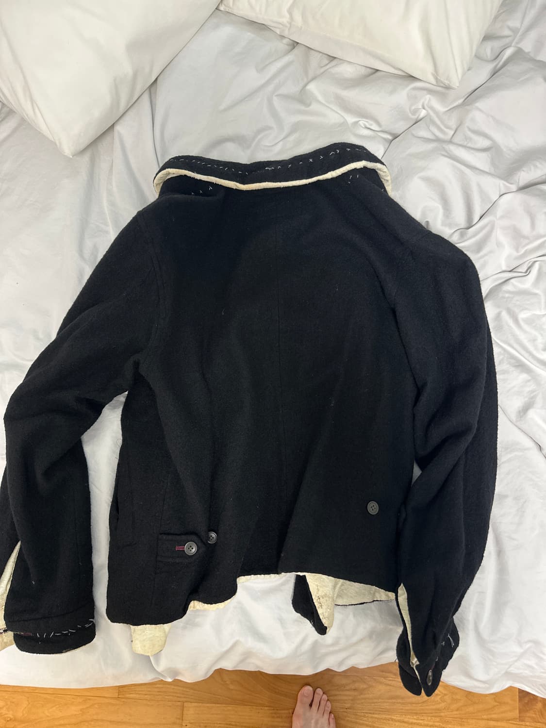 언더커버 FW04 “but beautiful” 파자마 블레이저 상품이미지2