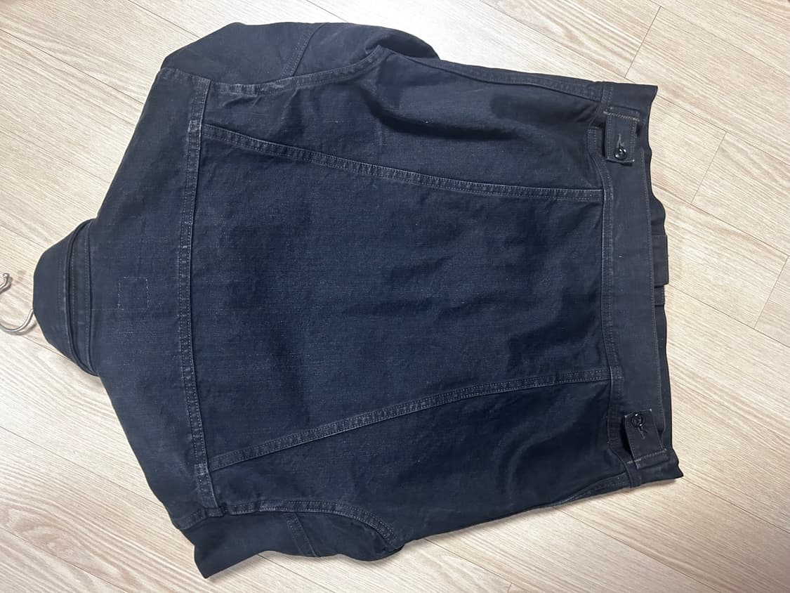 Rrl lot271 데님자켓 블랙 m 상품이미지4